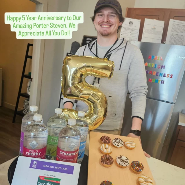 Happy 5 Year Anniversary to Our Amazing Porter Steven. We Appreciate All You Do!!